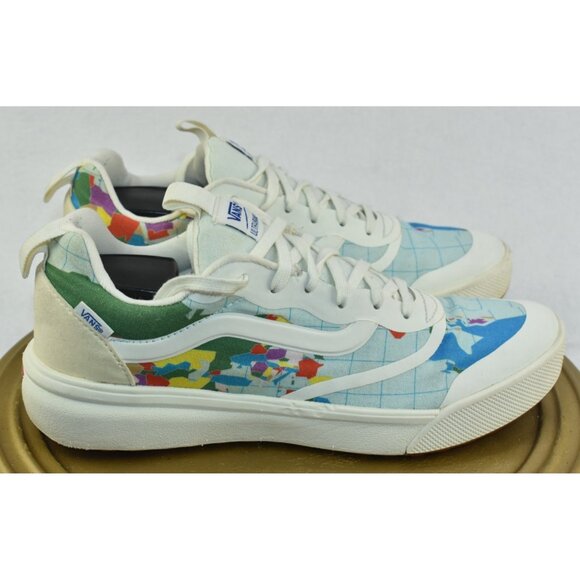 Vans Era X Save Our Planet Shoes Men Size 10 World Map Skate Multicolor Sneakers - Picture 3 of 10